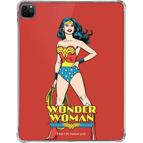 DC Comics Wonder Woman Portrait iPad Pro 11in (2024) Clear Case